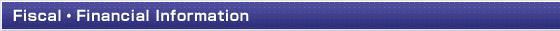 Fiscal�EFinancial Information