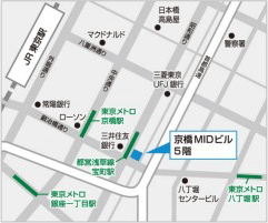 東京本部　地図