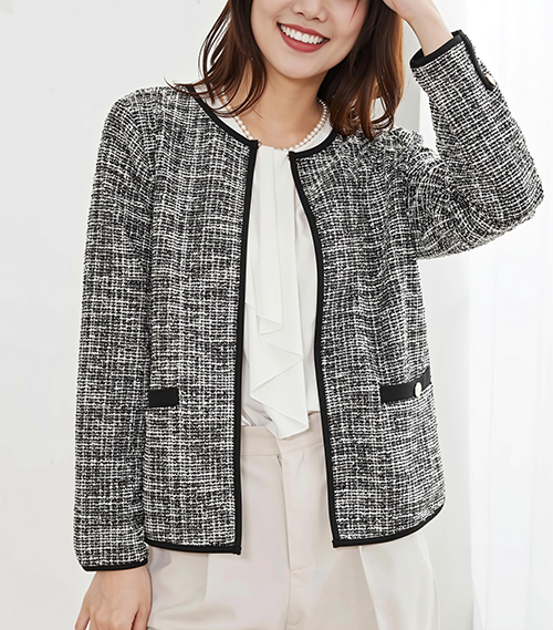 〈C/S〉ツイード調ジャケット